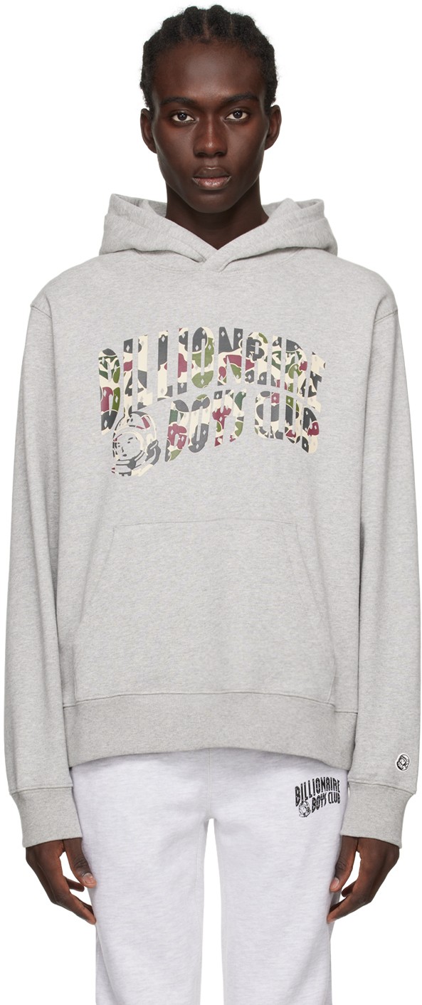Sweatshirt BILLIONAIRE BOYS CLUB Printed Hoodie Szürke | B23432, 0
