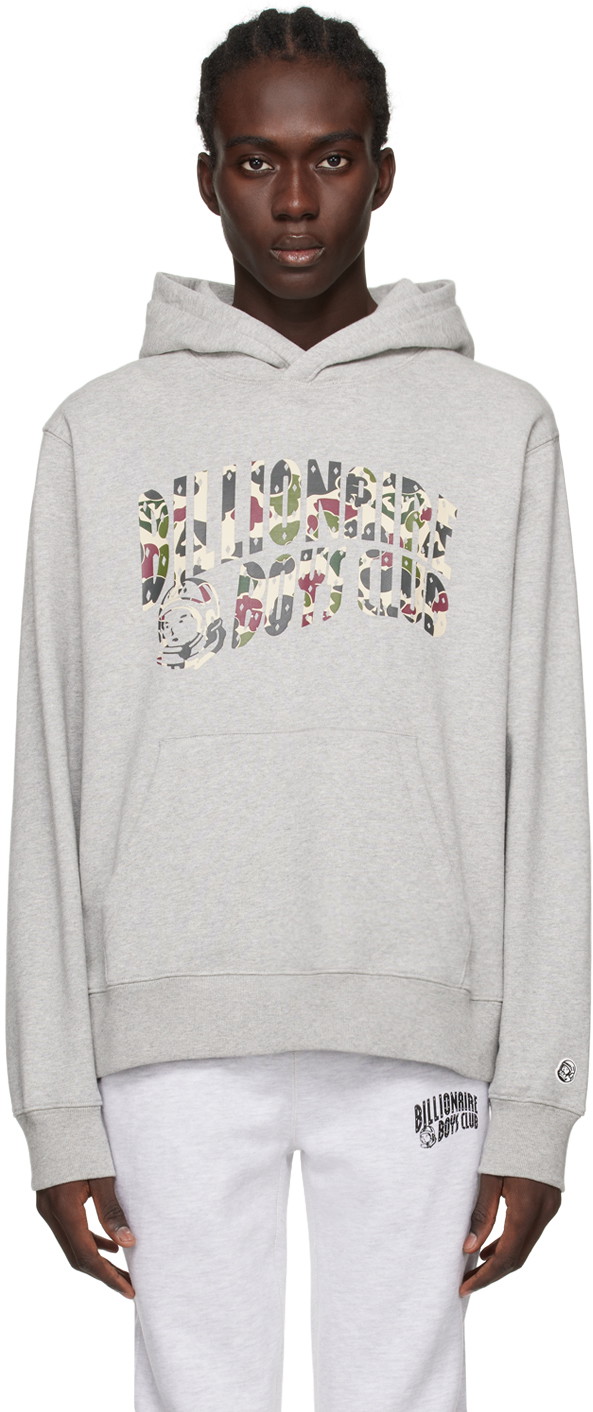 Sweatshirt BILLIONAIRE BOYS CLUB Printed Hoodie Szürke | B23432