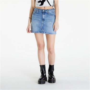 Szoknya Tommy Hilfiger Tommy Jeans Izzie Mid Rise Mini Classic Skirt Kék | DW0DW17669 1A5, 0