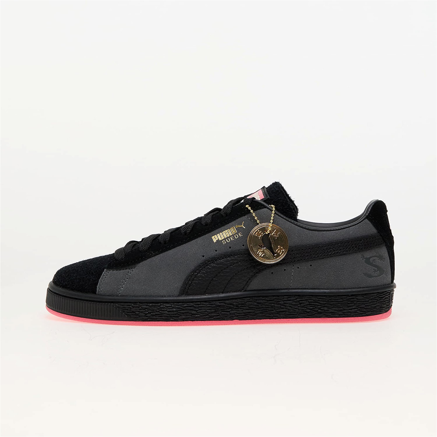 Sneakerek és cipők Puma Staple x Suede Black/ Shadow Gray Fekete | 39625301, 0