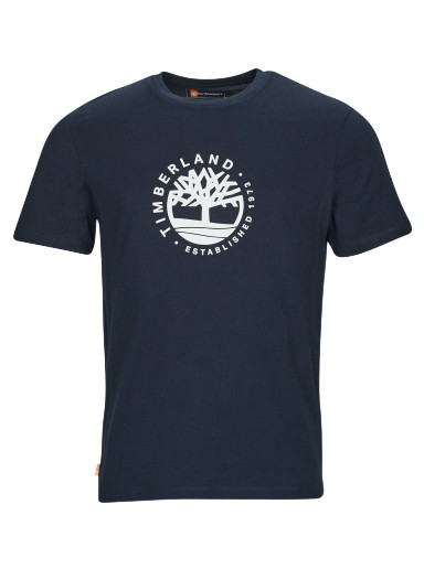 Póló Timberland Logo Graphic Tee Sötétkék | TB0A65XS-433