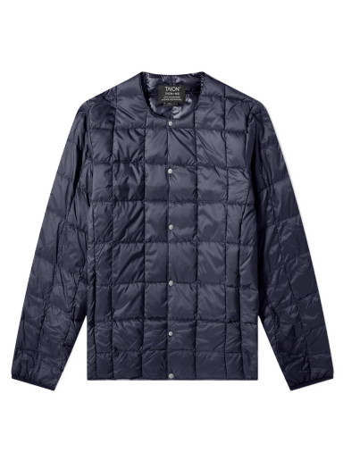 Dzsekik TAION Crew Neck Down Jacket Sötétkék | TAION-104-NVY