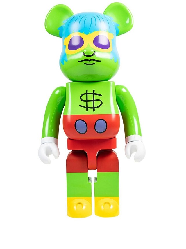 Gyűjthető Medicom Toy Keith Haring "Andy Mouse" Be@rbrick 1000% figure - Green Zöld | MEDI019220140933