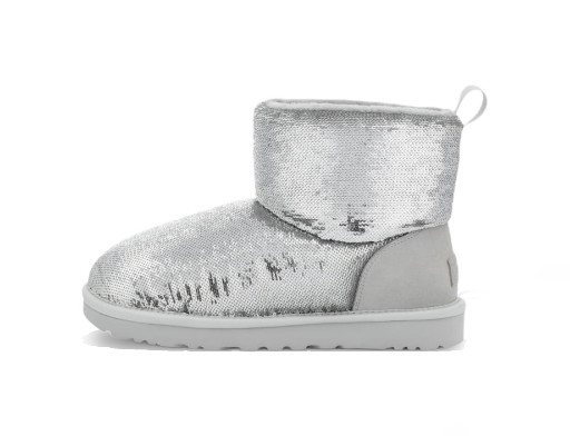 Sneakerek és cipők UGG Classic Mini Boot Mirror Ball "Silver" W Szürke | 1151291-SLVR