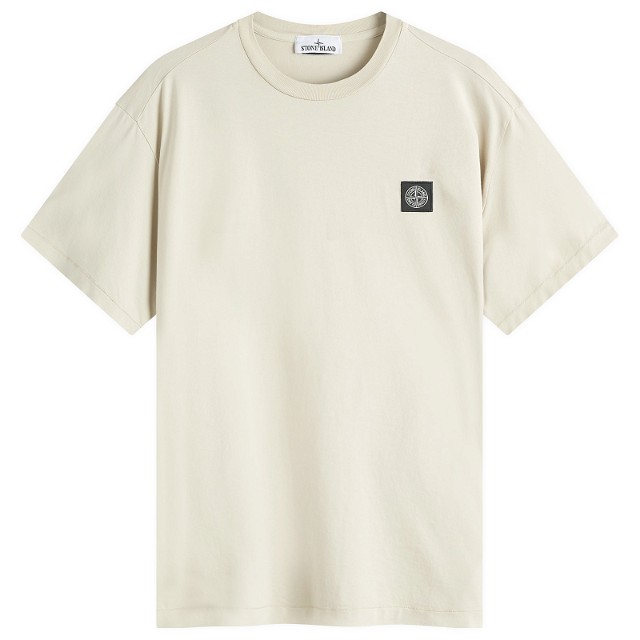 Póló Stone Island Patch T-Shirt Bézs | 811524113-V0097
