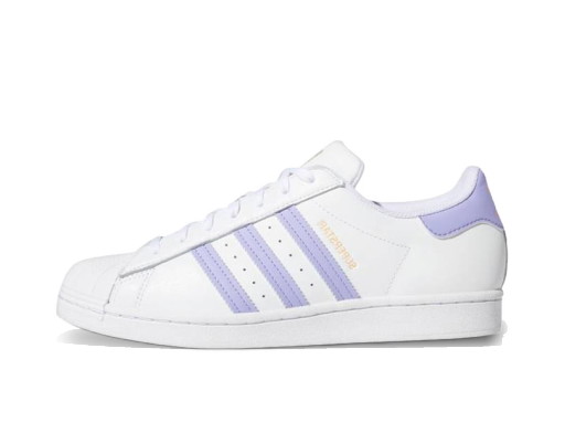 Sneakerek és cipők adidas Originals Superstar White Light Purple Fehér | GX2537