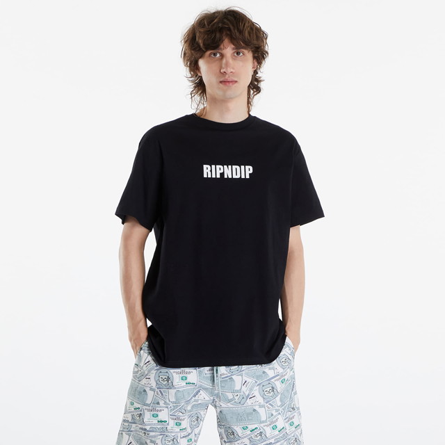 Póló RIPNDIP Ily Fuckin Fuck Tee Black Fekete | RNDSPR24167