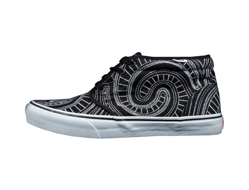 Sneakerek és cipők Vans Chukka Boot Supreme Spiral Black Fekete | VN0SCVEFU