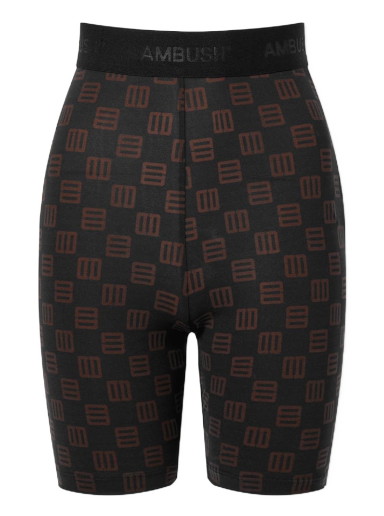 Rövidnadrág Ambush Monogram Short Legging Fekete | BWCB007S22JER0011064