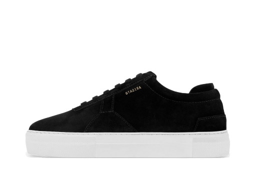 Platform Suede Black White