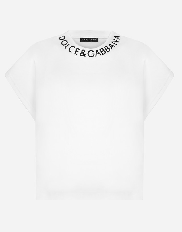 Póló Dolce & Gabbana Tee Fehér | F8Q56ZG7I1NW0800