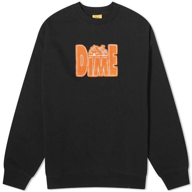 Pulóver Dime Club Sweater Fekete | DIMEHO2317BLK