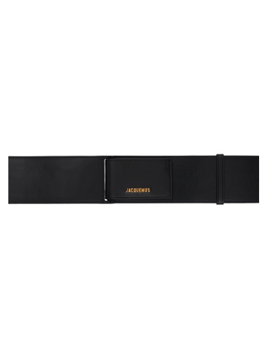 Övek Jacquemus 'La Ceinture Carta' Belt Fekete | 22H223AC320-3060