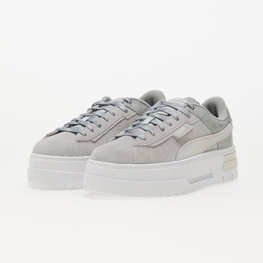 Sneakerek és cipők Puma Mayze Crashed Retreat Yourself Wns Gray, Women's low-top sneakers Szürke | 39638002, 5