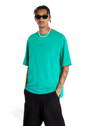 SS Relaxed Logo Tee Deluxe Green