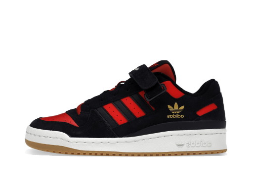Sneakerek és cipők adidas Originals Forum Low Core Black Core Black Vivid Red Fekete | HR1942