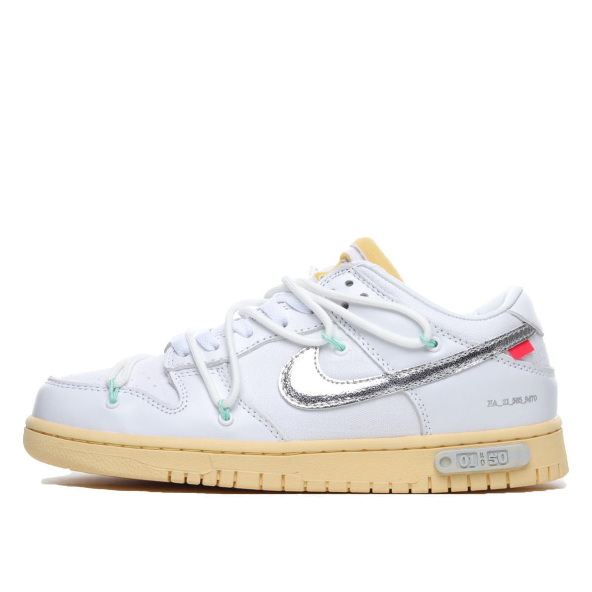 Sneakerek és cipők Nike Off-White x Dunk Low "Lot 01 of 50" Fehér | DM1602-127, 1