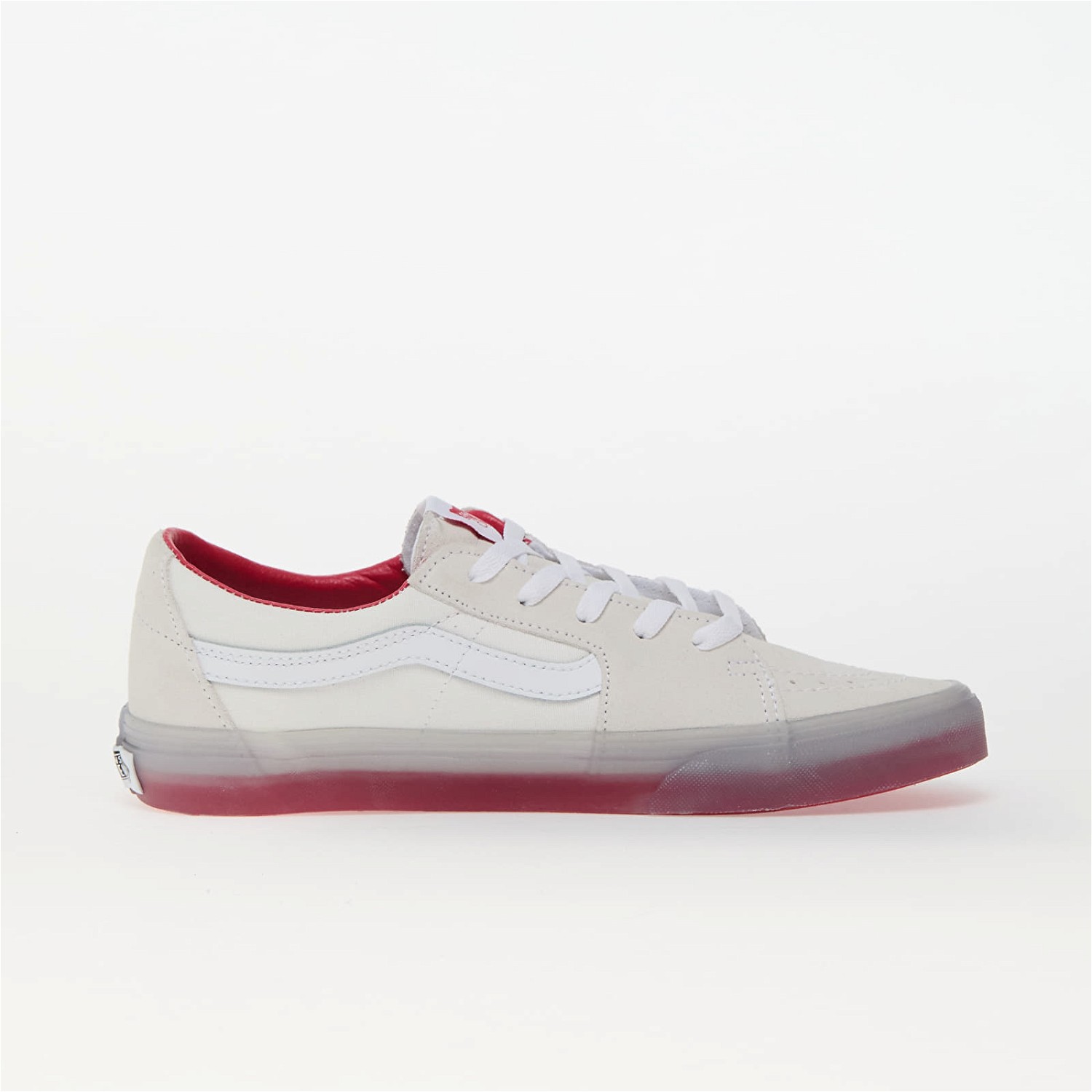 Sneakerek és cipők Vans Sk8-Low Translucent Sidewall White/ Red Fehér | VN0009QRYF91, 1
