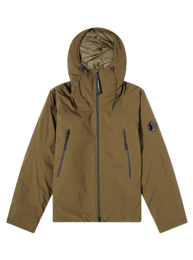 Dzsekik C.P. Company Pro-Tek Hooded Jacket Zöld | 15CMOW025A-004117A-683