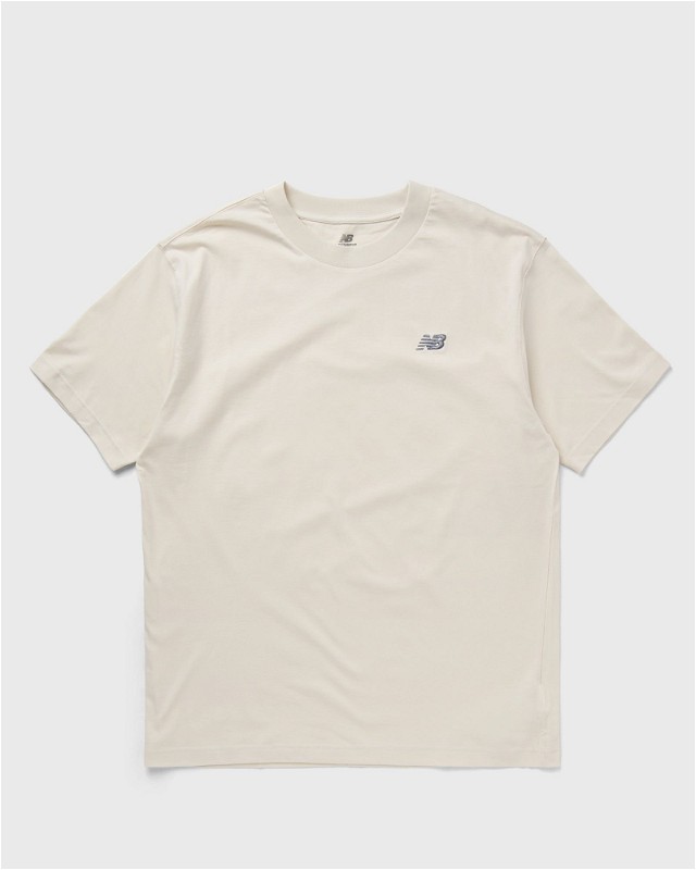 Póló New Balance Small Logo T-Shirt Bézs | MT41509-LIN