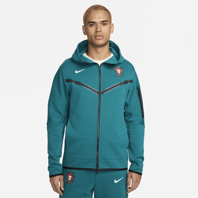 Sweatshirt Nike Portugal Tech Fleece Windrunner Zöld | FZ5829-381