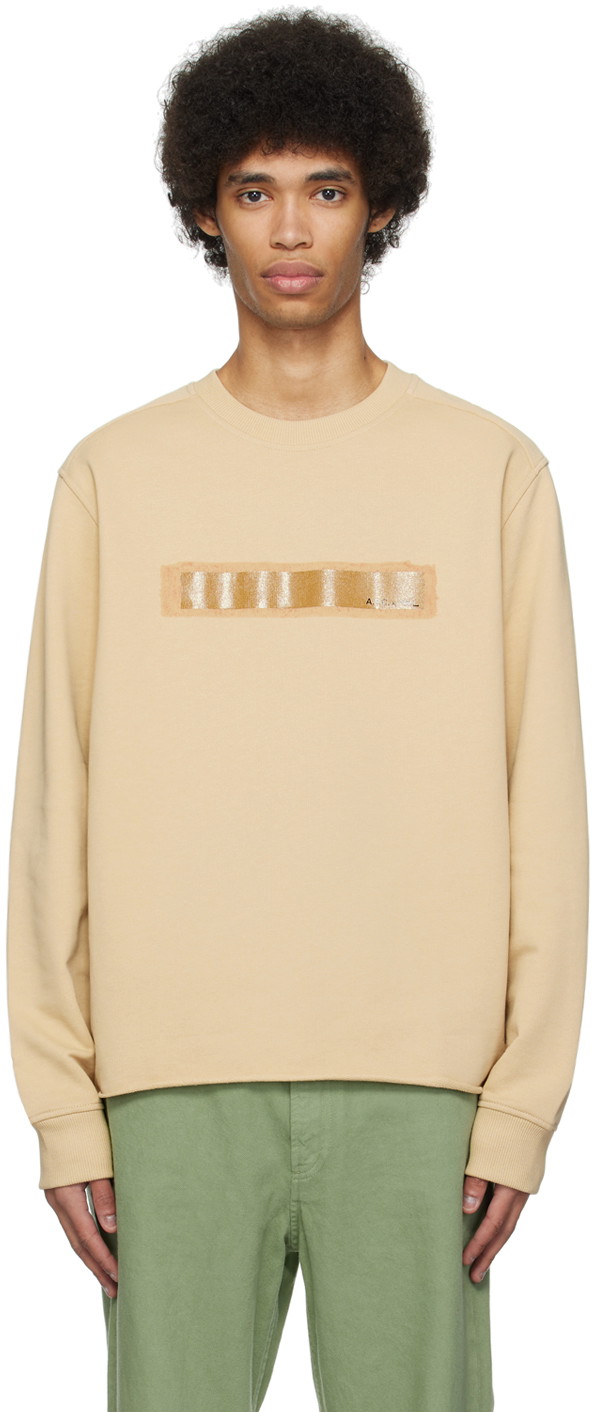 Pulóver A.P.C. Natacha Ernestine Sweatshirt Bézs | COGYL-H27894