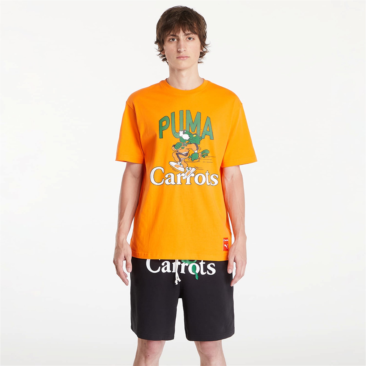 Póló Puma Carrots x Graphic Tee Orange 
Narancssárga | 62744345, 0