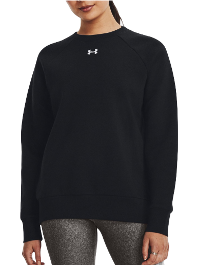 Sweatshirt Under Armour Rival Fleece Crew Sweatshirt Fekete | 1379508-001