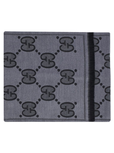 Sálak és kendők Gucci Large GG Scarf Szürke | 598189-4G200-1460