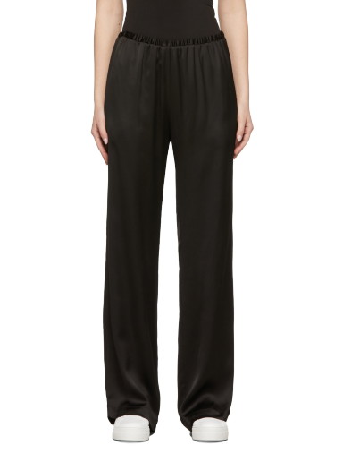 Nadrág AMI Palazzo Trousers Fekete | FTR402.477