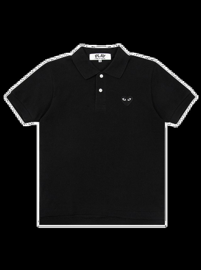 PLAY Black Emblem Polo Shirt