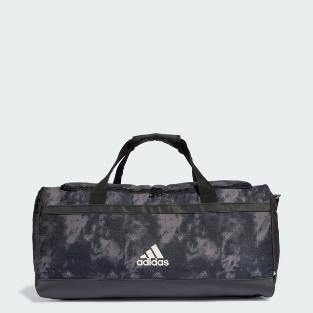 Utazótáskák adidas Performance Linear Graphic Duffel Medium Bag Fekete | IS3784