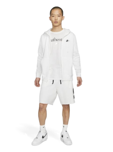 Sweatshirt Nike Club Fleece Full-Zip Hoodie Fehér | BV2645-100