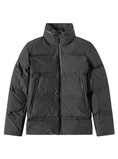 Dzsekik NORSE PROJECTS Stand Collar Short Down Jacket Fekete | N55-0540-9999