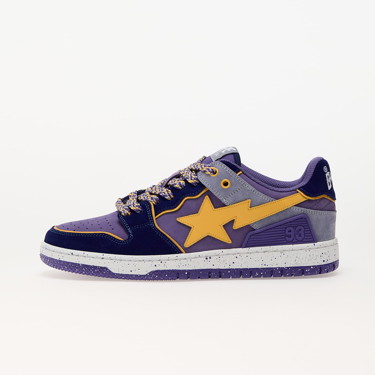 Sneakerek és cipők BAPE A BATHING APE Bape Sk8 Sta 4 M2 Purple Orgona | 001FWK801313MPUR, 0