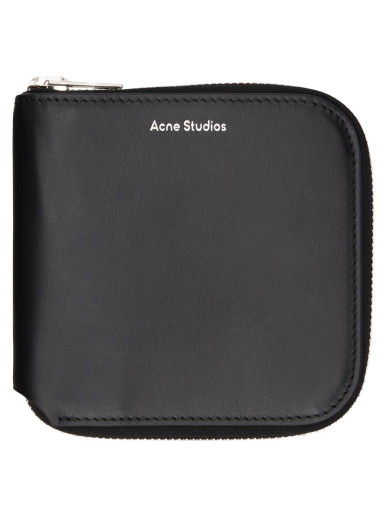 Pénztárca Acne Studios Zippered Wallet Fekete | CG0106-