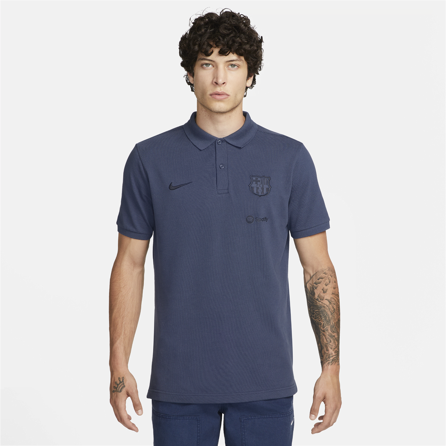 Pólóingek Nike F.C.Barcelon Third Football Polo Shirt Sötétkék | DX8782-437, 0