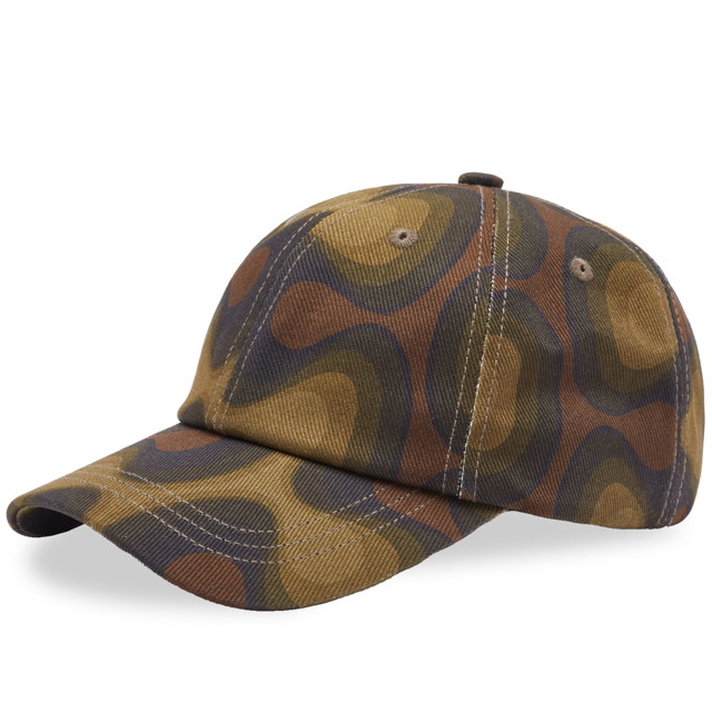 Kupakok Dries Van Noten Giles Print Cap Zöld | 241-029501-8001-606