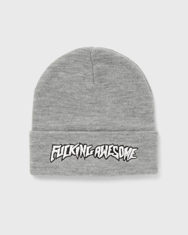 Beanie sapkák Fucking Awesome Stamp Cuff Beanie Szürke | PN8273-GREY