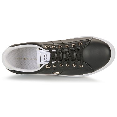 Ruházat Tommy Hilfiger Shoes (Trainers) ESSENTIAL ELEVATED COURT SNEAKER Fekete | FW0FW07685-BDS, 5