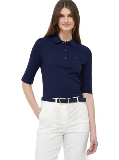 Pólóingek Lacoste Cotton T-Shirt Sötétkék | PF0503