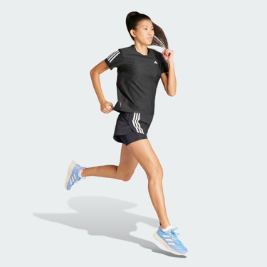 Póló adidas Performance Own the Run T-shirt Fekete | IN2961, 3