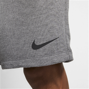 Rövidnadrág Nike Dri-FIT Fleece Training Shorts Szürke | CJ4332-063, 4