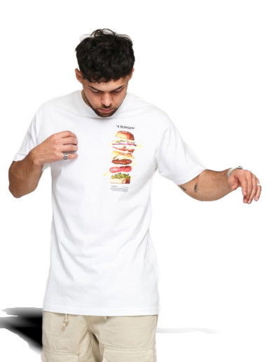 Póló Urban Classics A Burger Tee Fehér | MT1340 white