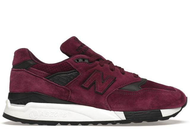Sneakerek és cipők New Balance 998 "Color Spectrum Purple Suede" Burgundia | M998CM
