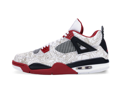 Sneakerek és cipők Jordan Air Jordan 4 Retro White Laser Fehér | 308497-161
