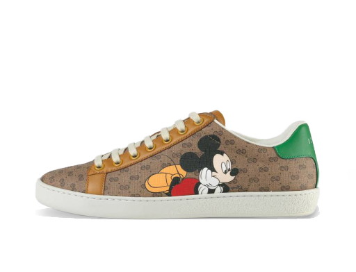 Sneakerek és cipők Gucci Ace x Disney (W) Bézs | 604049 HZE10 8484