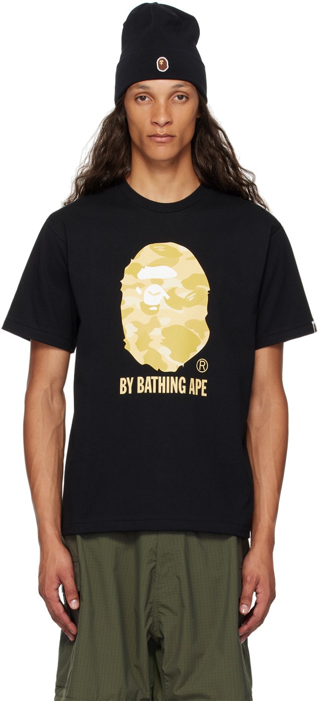 Póló BAPE BAPE Black Color Camo 'By Bathing Ape' T-Shirt Fekete | 001TEK301322M