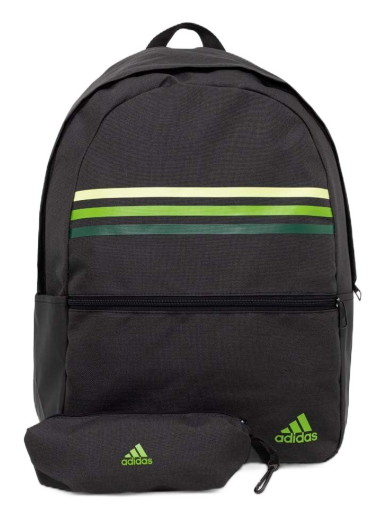Hátizsákok adidas Performance Classic Horizontal 3-Stripes Backpack Fekete | HY0743