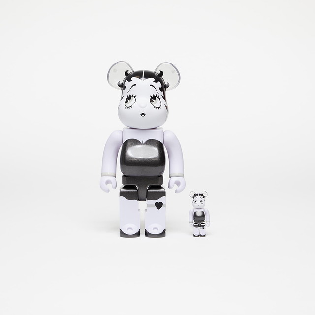 Gyűjthető Medicom Toy BE@RBRICK Betty Boop™ Black & White 100% & 400% Set Fehér | 4530956612218